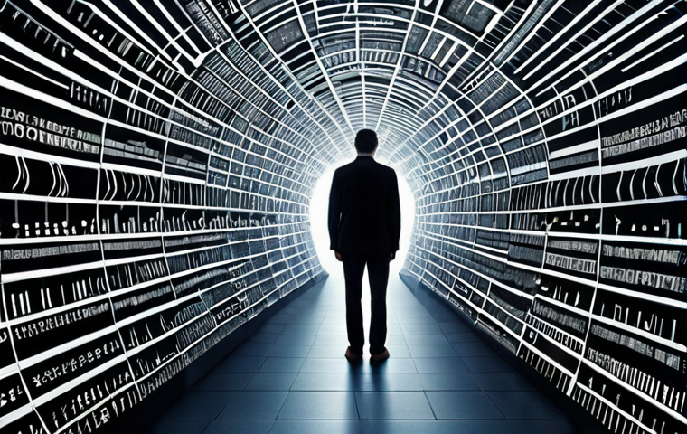 **Prompt 1: The Jargon Wall & The Clarity Bridge**
    A lone person stands frustrated before an immense, opaque wall made of dense technical jargon, complex equations, and swirling, indecipherable text, symbolizing a profound barrier. Adjacent to this, a radiant, transparent bridge or a clear, illuminated pathway extends from the expert side to a diverse, engaged audience on the other, representing intelligent simplification and genuine connection. The scene should be dynamic, with high contrast between the chaotic wall and the serene bridge, rendered in a modern conceptual art style with strong lighting.