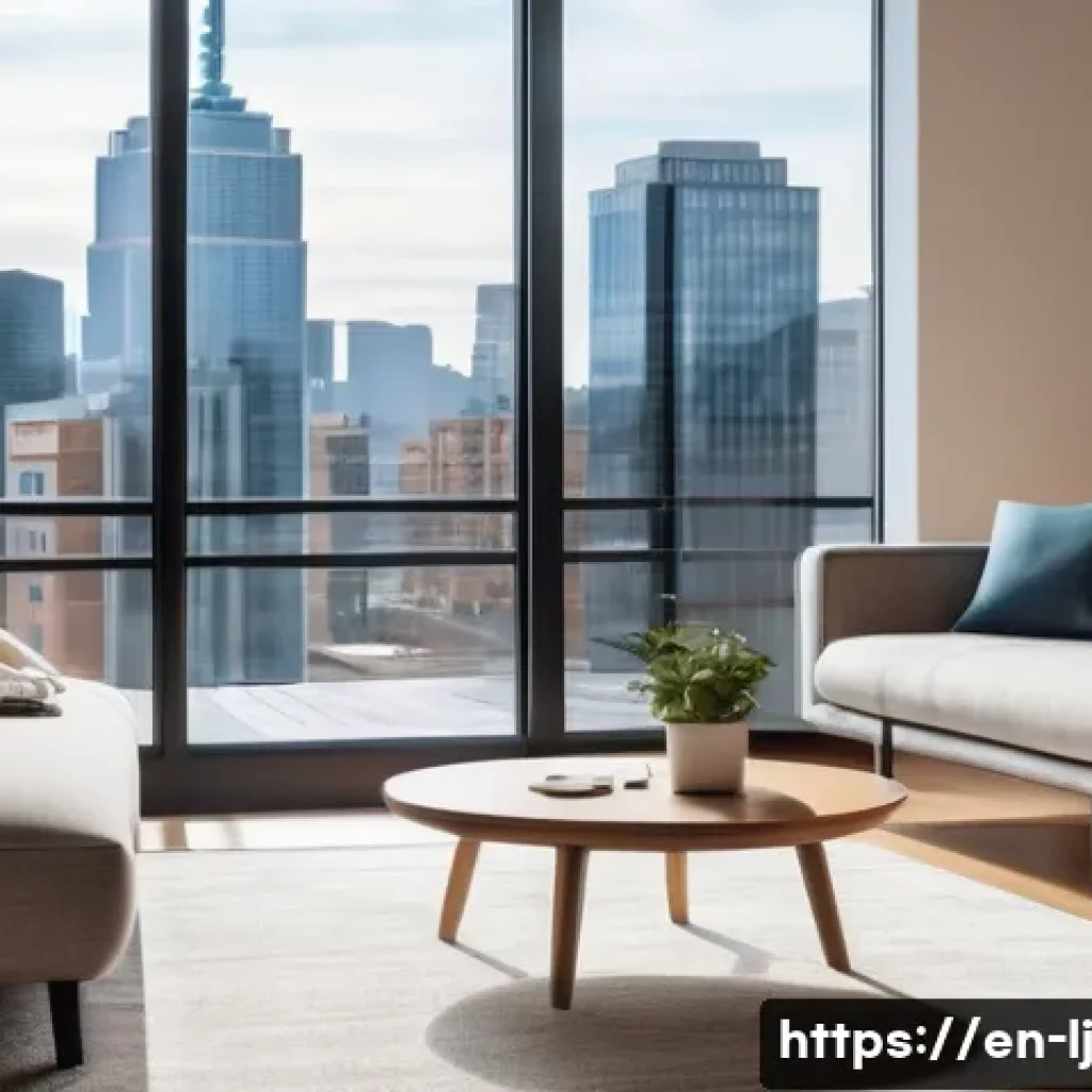 전문용어 단순화의 예시와 경험담 - **Prompt: Seamless AI Integration in a Modern Home**
A wide shot of a brightly lit, contemporary...