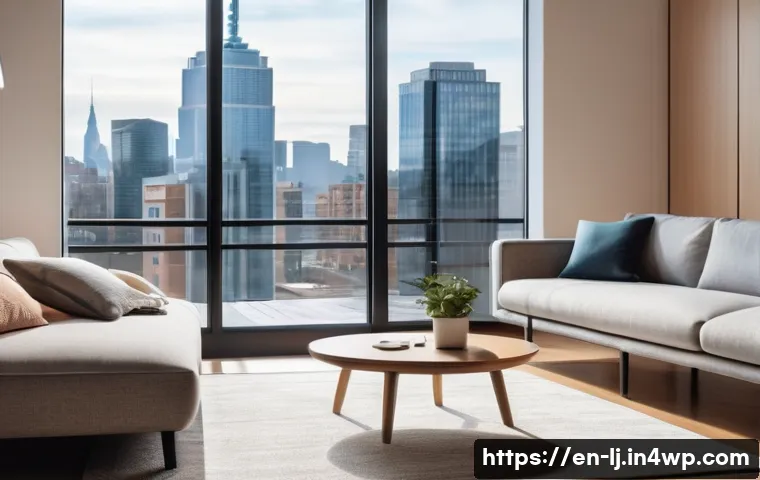 전문용어 단순화의 예시와 경험담 - **Prompt: Seamless AI Integration in a Modern Home**
A wide shot of a brightly lit, contemporary...